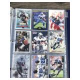 Binder Full of Baseball & Football Cards - Steve McNair - Dan Marino - Emmitt Smith - Deion Sanders - Tim Brown - Rashaan Salaam