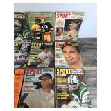 Lot of 12 Sports Illustrated and Sport Magazines from 1960’s on Up