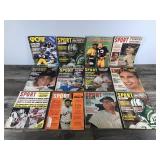 Lot of 12 Sports Illustrated and Sport Magazines from 1960’s on Up