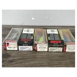 Lot of 5 Rapala Fishing Lures in Original Boxes - see description for more info