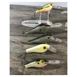 Lot of 10 Poe’s Fishing Lures - see description for more info