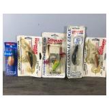 Lot of 5 Norman Fishing Lures in Original Packages - see description for more info