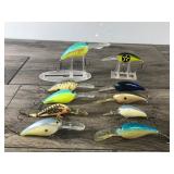Lot of 10 Norman Fishing Lures