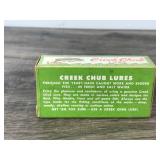 Collectible Creek Chub Fishing Lure In Original Package