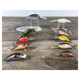 Lot of 10 Fishing Lures