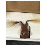 Lot of 3 Vintage Fred Arbogast Joe Messinger Bucktail Frog Fishing Lure
