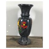 Marble Vase with a Dragon Pictured on It