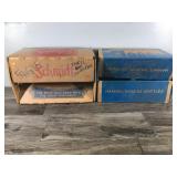 Vintage Schmidt Beer & Hamm’s Beer Card Board  24-12 oz Cases for Bottles