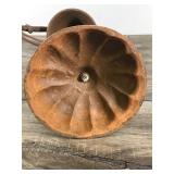 Vintage 18” Tall Cast Iron Rooster Table Top Dinner Bell Rustic Farmhouse DecorVintage