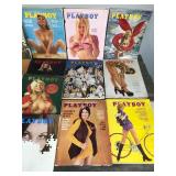 Lot of 29 Adult Playboy Magazines