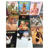 Lot of 29 Adult Playboy Magazines