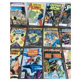 Lot of 17 Comic Books - The Phantom Stranger - The Super Friends - Bat Man - Fun and Games Magazine - Magic the Gathering - Sheena - Action Comics - Superman - Legion of Super Heroes - Captain Atom