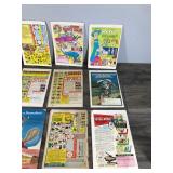 Lot of 12 Collectible Comic Books - Walt Disney Scamp - Bugs Bunny - Roy Roger’s & Trigger - Dennis the Menace - Walt Disney the Swamp Fox - Tom & Jerry - New Terry Toons - Underdog - Patsy & Hedy -
