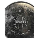 Vintage Griswold Cast Iron Skillet #10