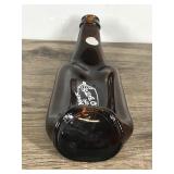 Quirky Flattened Beer Bottle Ashtray by Houze Art “Hammock for Tired Butts”