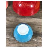 Lot of 4 - Vintage Pyrex Bowls