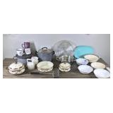 Lot of Pots and Pans - Coffee Cups - Bowls and More - see description for info
