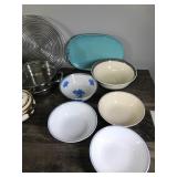 Lot of Pots and Pans - Coffee Cups - Bowls and More - see description for info