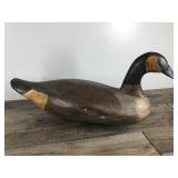 Collectible Canadian Goose Decoy Hand Carved by Madison Mitchell