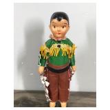 Vintage Western Cowboy Doll
