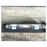 Vintage Starrett 6” Double Vial Level in Wood Boc