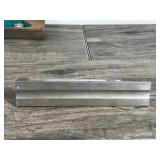 Vintage Starrett 6” Double Vial Level in Wood Boc