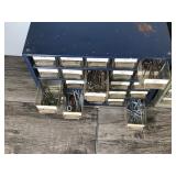 3 - 25 Drawer Hardware Organizers Full of Hardware - Cotter Pins - Nuts - Rivets - Bolts and More