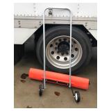 Dakota Sno Blade Inc. Push Snow Shovel on Wheels