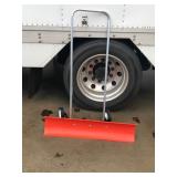 Dakota Sno Blade Inc. Push Snow Shovel on Wheels