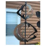 2 - Outdoor Yard Metal Decor Spinners Ornaments