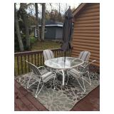 6 - Piece Outdoor Patio Furniture Set (rug not included)