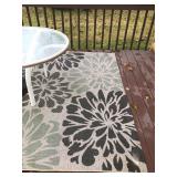 Santia Monica Large Outdoor Patio Rug (Rug only)