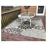 Santia Monica Large Outdoor Patio Rug (Rug only)