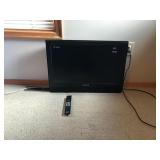 26” Sonya Bravia Flat Screen TV with Remote