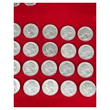 56 Washington Quarters and 2 Kennedy Half Dollars - see description for more info