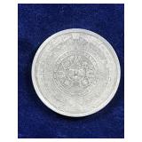 Silver Coin - Half Troy Ounce - Aztec Mayan Calendar Design