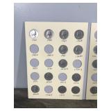 Lot of 38 Washington Quarters in Books with Dates Ranging from 1965 to 1987
