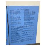 Lot of 42 Washington Quarters in Book with Dates Ranging from 1965 to 1988