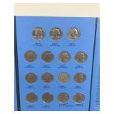 Lot of 42 Washington Quarters in Book with Dates Ranging from 1965 to 1988