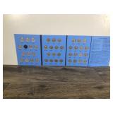 Lot of 42 Washington Quarters in Book with Dates Ranging from 1965 to 1988