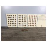 Book of Lincoln Memorial One Cent Pennie’s & Lot of 33 - 1982 Pennie’s