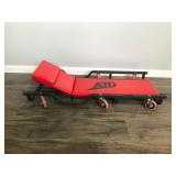 ATD Creeper with 6 Wheels and Adjustable Head Rest
