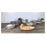 5 - Collectible Wood Duck Decoys