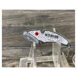 2 - Collectible Fishing Lures with the Windsor Canadian Whiskey Label on Them