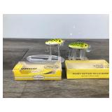 2 - Collectible Fred Arbogast Jitterbug Fishing Lures in Boxes with Paperwork