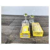 2 - Collectible Fred Arbogast Jitterbug Fishing Lures in Boxes with Paperwork