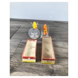 2 - Collectible Lazy Ike Fishing Lures in Boxes