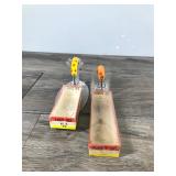 2 - Collectible Lazy Ike Fishing Lures in Boxes