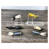 6 - Collectible Large Popper Fishing Lures
