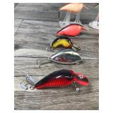 Lot of 10 Collectible Aqua Sonic Fishing Lures